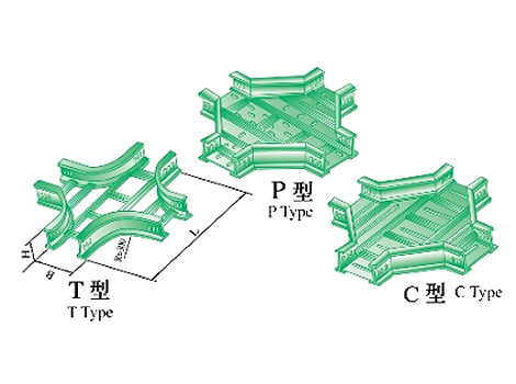 XQJ-TJ-T、P、C-04型大跨距水平四通橋架